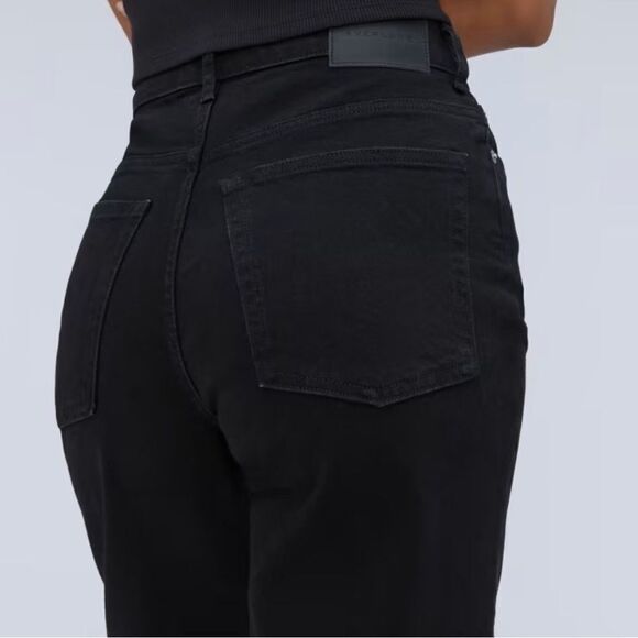 NWT Everlane The Way-High Jean Black 26 Crop - Picture 5 of 7